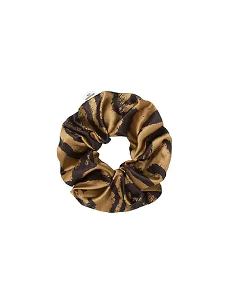 BECKSÖNDERGAARD | Haargummi - Scrunchie TIGAREA LUSTER Brown Sugar | 